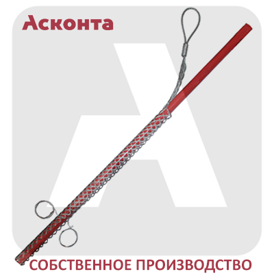 КЧР110/1У Разъемный (проходной) кабельный чулок 95-110мм с одной петлей, удлиненный КЧР110/1У Разъемный (проходной) кабельный чулок 95-110мм с одной петлей, удлиненный