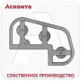 РУН3/120А Угловой направляющий ролик для кабеля Ø до 120мм, AL валики, Асконта РУН3/120А Угловой направляющий ролик для кабеля Ø до 120мм, AL валики, Асконта