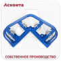 РУН4/120А Угловой направляющий ролик для кабеля Ø до 120мм, AL валики, Асконта РУН4/120А Угловой направляющий ролик для кабеля Ø до 120мм, AL валики, Асконта
